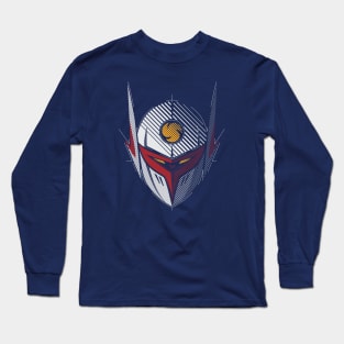 017b Tekkaman head Long Sleeve T-Shirt